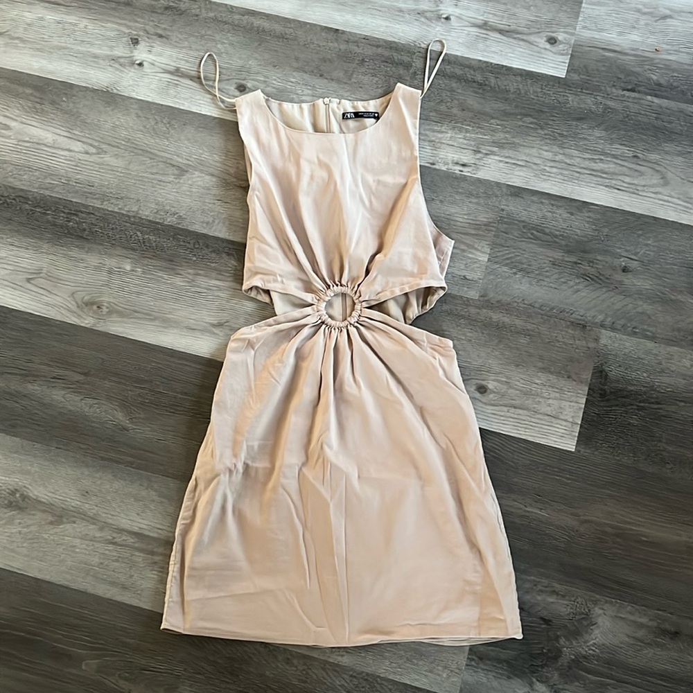 Zara Cut-Out Mini Dress